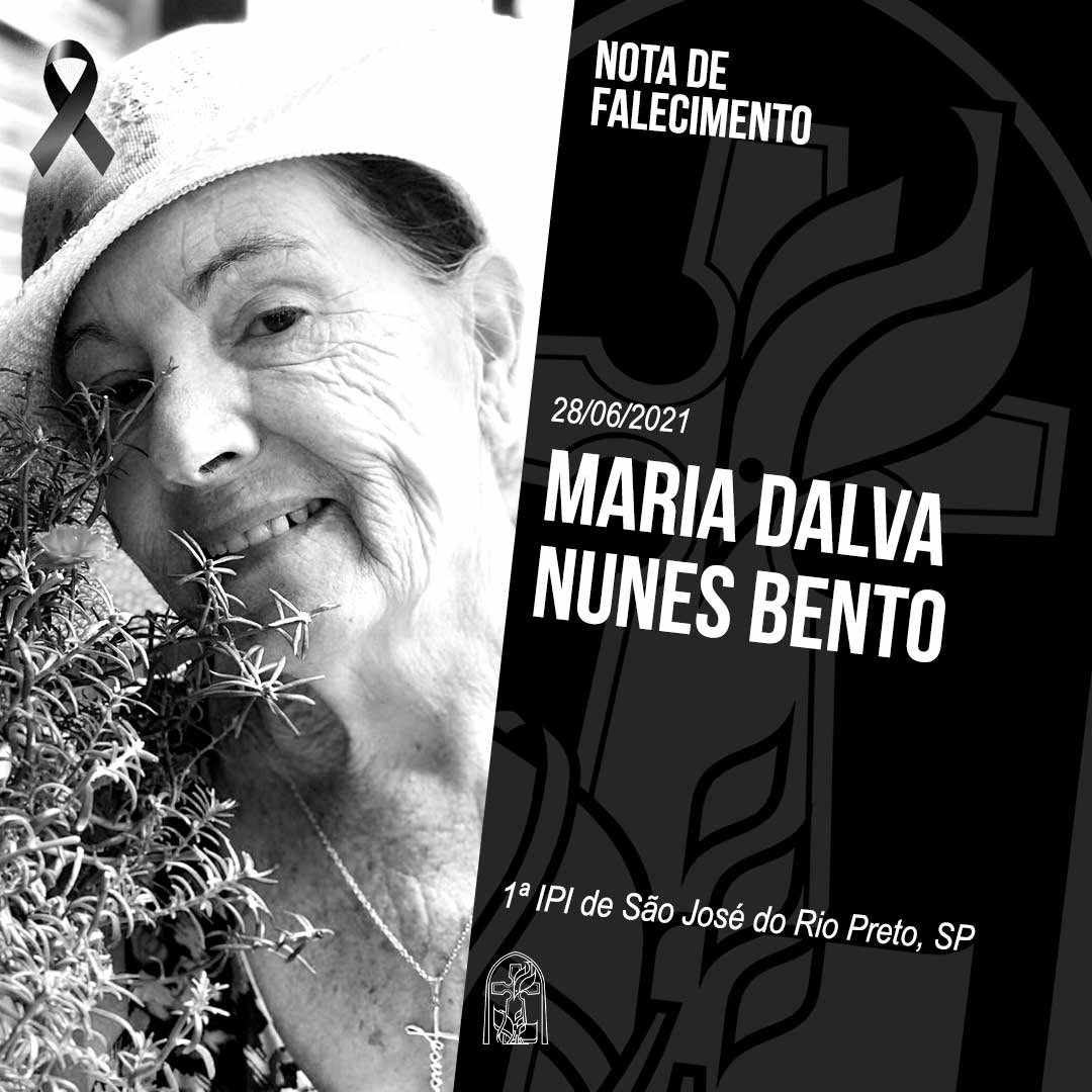 Nota de Falecimento: Maria Dalva Nunes Bento